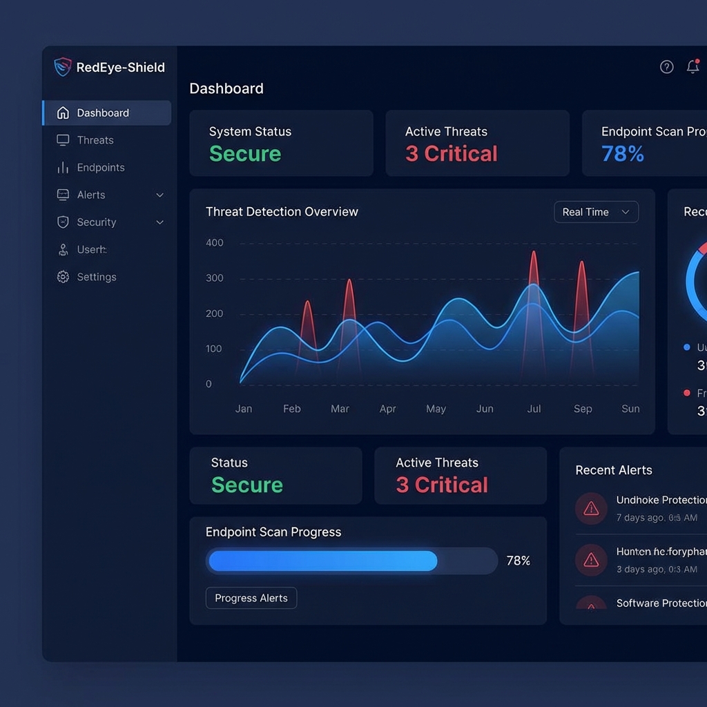 RedEye-Shield Interface Mockup
